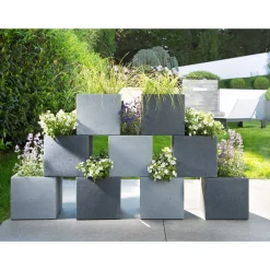 Discount Scheurich Outdoor-Pflanzgefaess Ccube 240/30