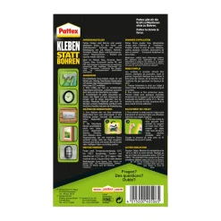 Discount Pattex Doppelklebeband Kleben statt Bohren Klebe-Strips 10 Streifen je 20 x 40 mm