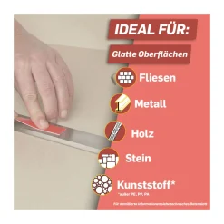 Outlet Pattex Klebeband Kleben statt Bohren 19 mm x 1,5 m