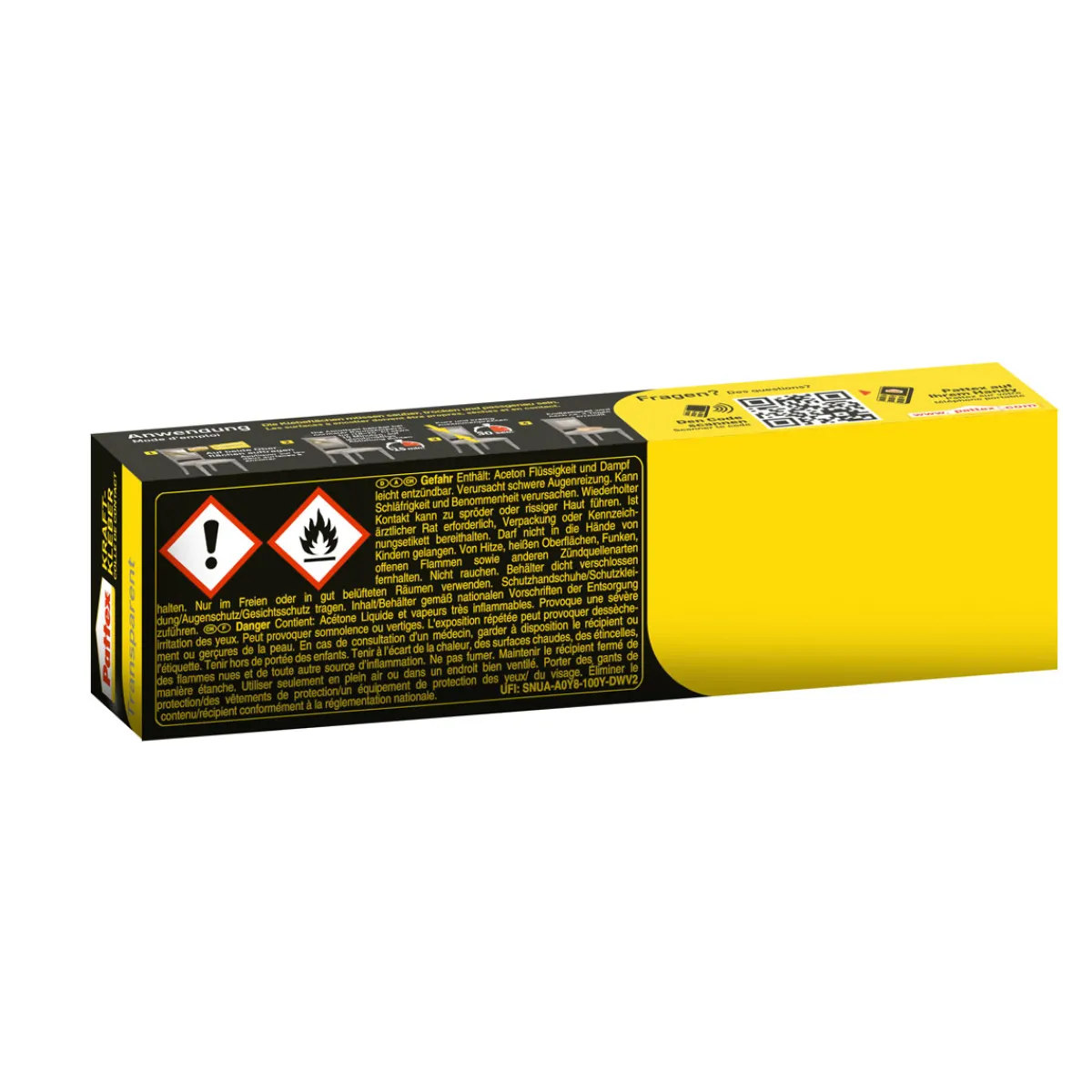 Clearance Pattex Kraftkleber Transparent 125 g