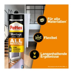 New Pattex Montagekleber All Materials 450 g