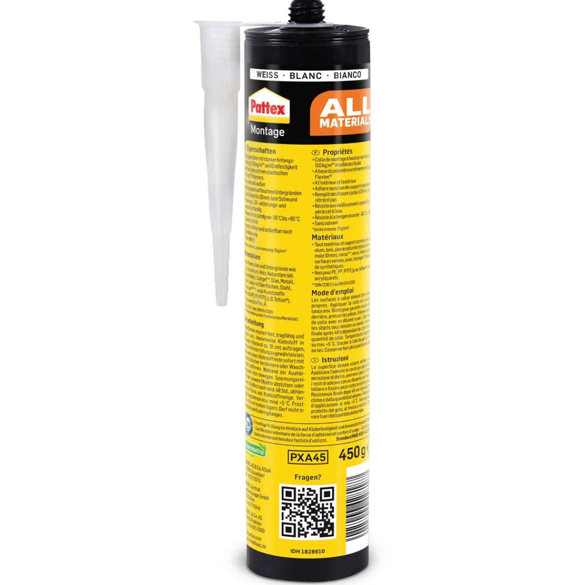 New Pattex Montagekleber All Materials 450 g