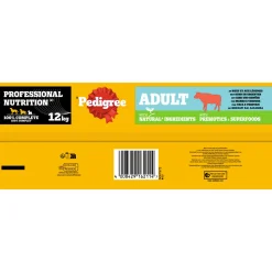 Outlet Pedigree Hundefutter Professional Nutrition Adult Rind und Gemüse 12 kg