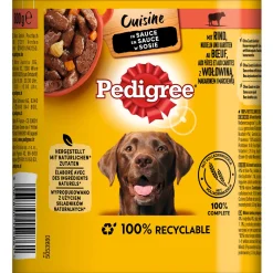 Online Pedigree Nassfutter Cuisine in Sauce Rind 800 g