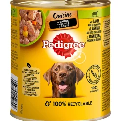 Hot Pedigree Nassfutter Cuisine in Sauce Lamm 800 g