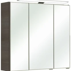 Online Pelipal LED-Spiegelschrank Trentino inkl Leuchtmittel grau 75 x 70 x 20 cm