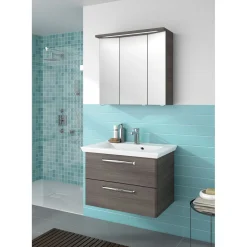 Clearance Pelipal Waschtischunterschrank Trentino grau