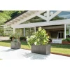 Outlet Pflanzkasten Millennium anthrazit 59 x 25 x 25 cm