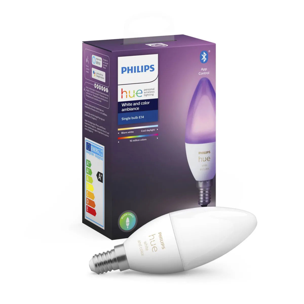 Hot Philips Hue LED-Kerze White und Color 5,2W 1 Stück