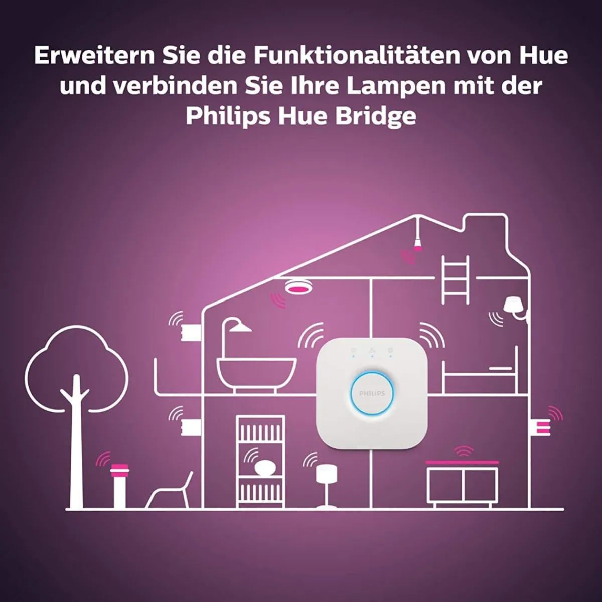 Clearance Philips Hue LED-Reflektor White und Color Ambiance GU10 5,7W
