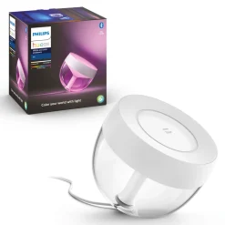 Best Philips Hue LED-Tischleuchte Iris transparent