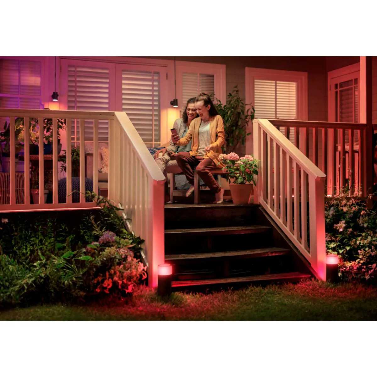 Sale Philips Hue LED-Wegeleuchte Calla schwarz
