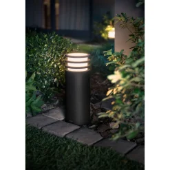 New Philips Hue LED-Wegeleuchte Lucca anthrazit