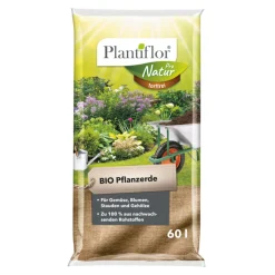 Discount Plantiflor BIO Pflanzerde torffrei 60 L
