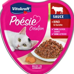 Best Vitakraft Poésie Sauce Rind und Karotte 85g Schale