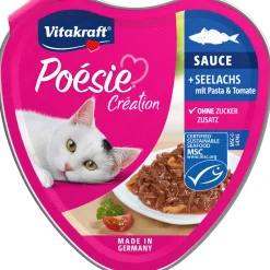 Discount Vitakraft Poésie Sauce Seelachs und Tomate 85g Schale