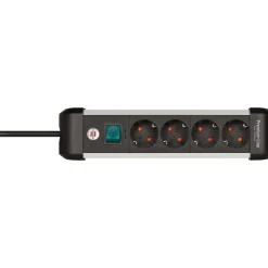 Discount Brennenstuhl Premium-Alu-Line 4-fach 1,8m