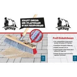 New Profi Einkehrbesen Ursus