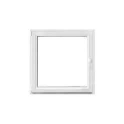 New PVC Fenster 71 3-fach Glas 1000/0750LS1flg. DK weiss/weiss