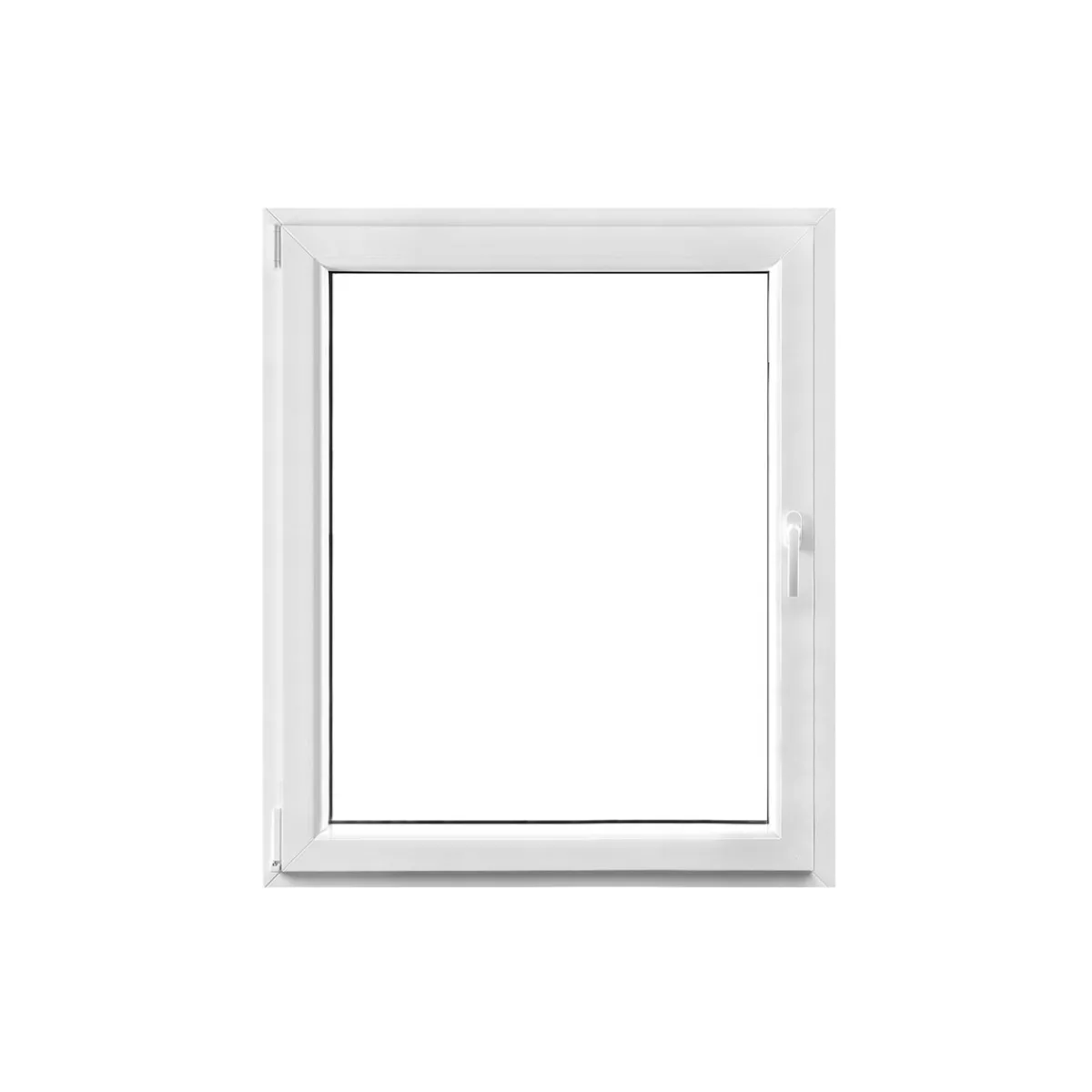 Sale PVC Fenster 71 3-fach Glas 0500/0500LS1flg. DK weiss/weiss