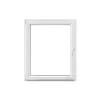 Sale PVC Fenster 71 3-fach Glas 1000/0500LS1flg. DK weiss/weiss