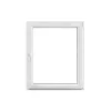 Sale PVC Fenster 71 3-fach Glas 1000/0500RS1flg. DK weiss/weiss