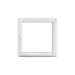 Discount PVC Fenster 71 3-fach Glas 1200/1200RS1flg. DK weiss/weiss