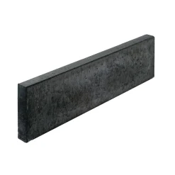 Hot Lusit Rasenbord 6x25x100cm anthrazit einseitiggefast