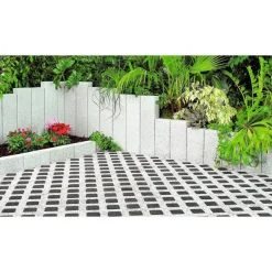 Clearance Lusit Rasengitter-Fuellstein 8,3x8,3x8cm anth.