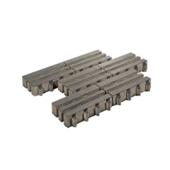 Online Lusit Rasengitterstein ECO City40x20x8cm anthrazit mit Microfase