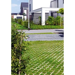 Sale Lusit Rasengitter 60x40x8 cm grau mit Fase