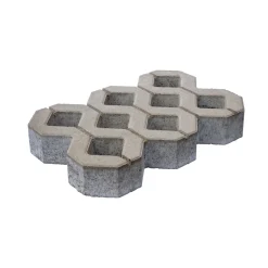 Sale Lusit Rasengitter 60x40x8 cm grau mit Fase
