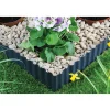 Outlet Rasenkante Welle 500 x 14 cm anthrazit