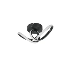 Online Reality LED Deckenleuchte RUSA schwarz