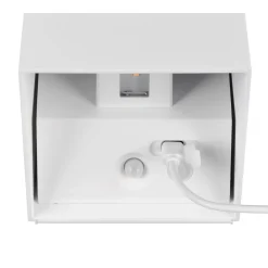 Discount Reality LED Wandleuchte GENIE weiß eckig