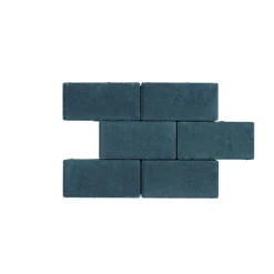 Discount Lusit Rechteckpflaster anthrazit, 20x10x6 cm50 Stk./qm, incl. 2 Wuerfel/Lage