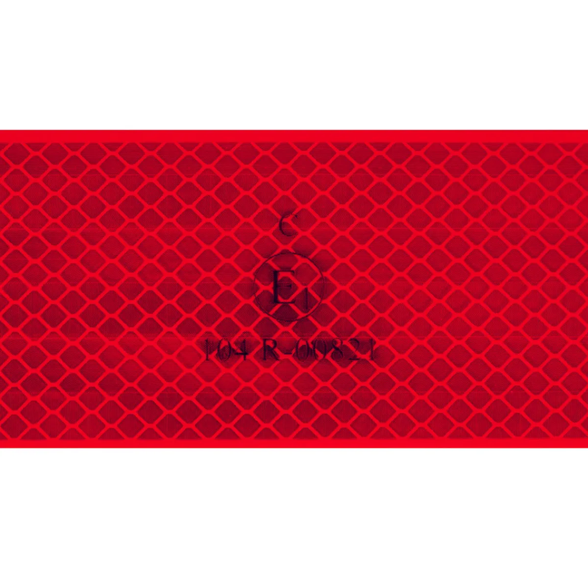 Outlet Reflektorband selbstklebend rot 2 m