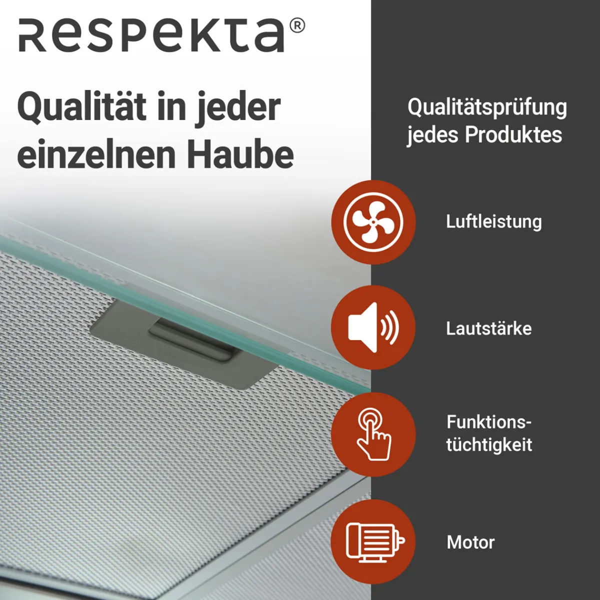 Discount Respekta Unterbauhaube CH1259IXCNEdelstahl, 60 cm, EEK C