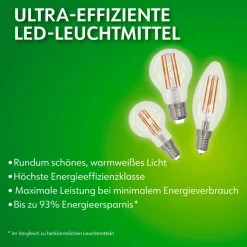 Discount Müller-Licht Retro LED Birne EEK A E27E27 60W 806lm 2700K