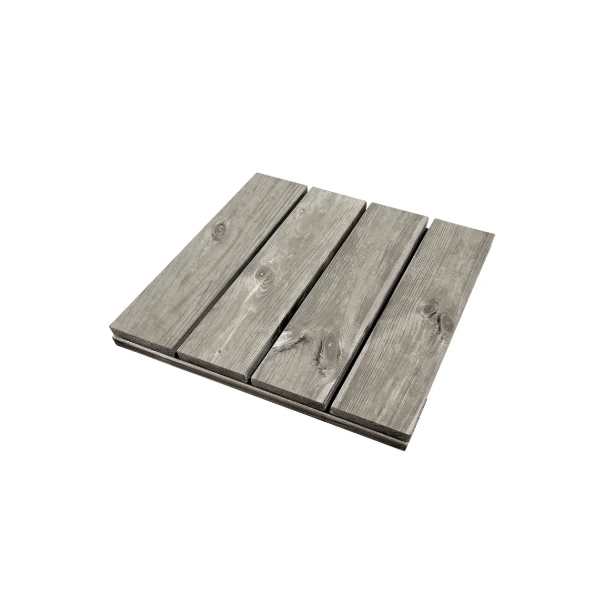 Rettenmeier Holzfliese Kiefer grau 50 x 50 cm