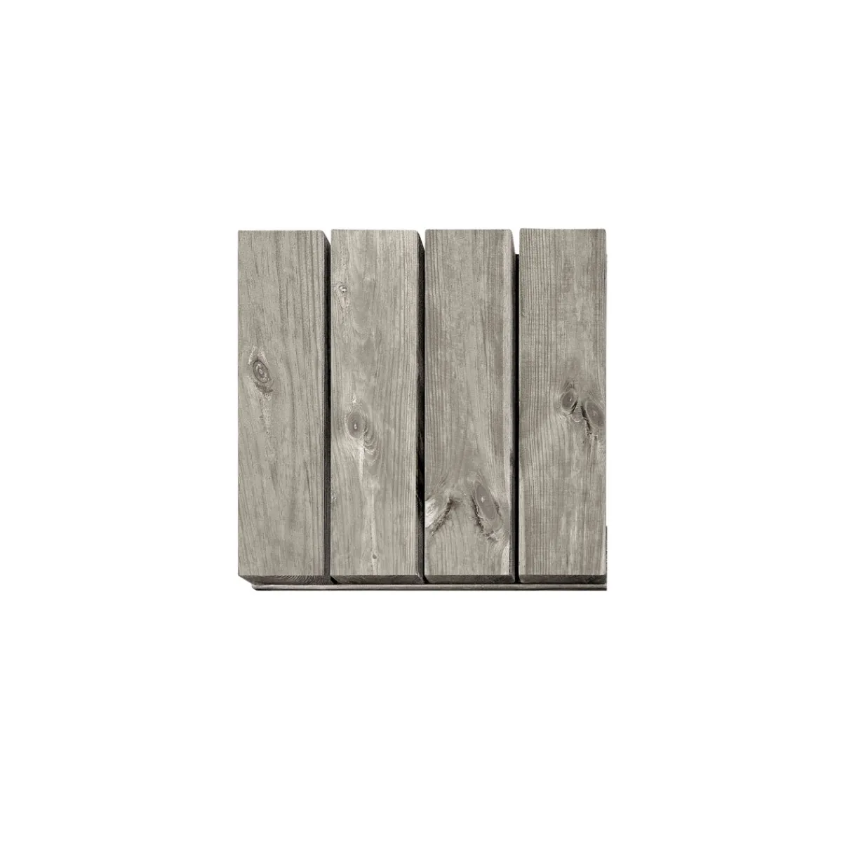 Rettenmeier Holzfliese Kiefer grau 50 x 50 cm