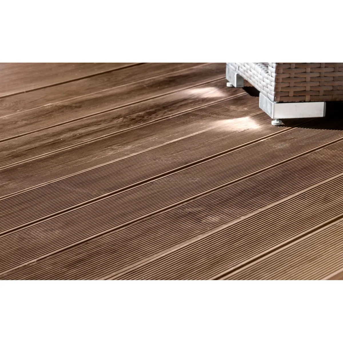 Hot Rettenmeier Terrassendiele Kiefer/Teak 200 x 12 x 2,1 cm