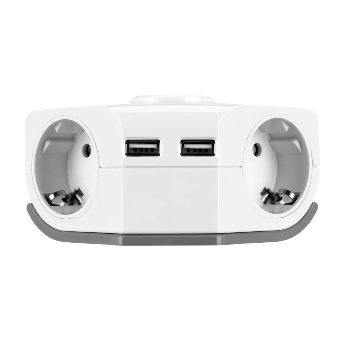 Best REV Ritter Steckdosenleiste-Eckmontage 2fach 2xUSB inkl Schalter 1,5m