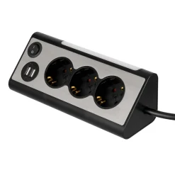 Discount REV Ritter USB-Steckdosenleiste Lightsocket 3fach 2xUSB 0,5W