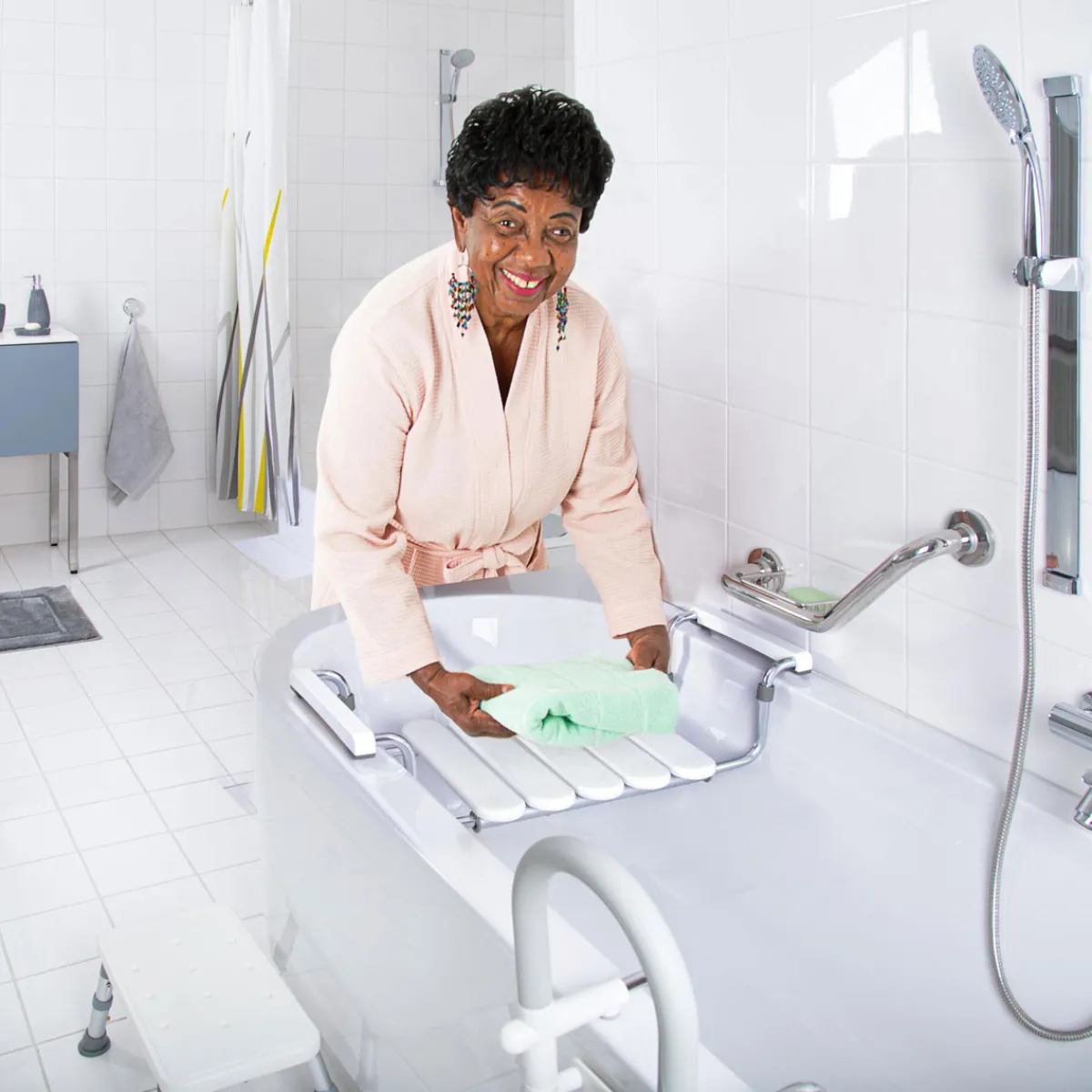 Discount Ridder Badewannen-Sitz Pro weiß