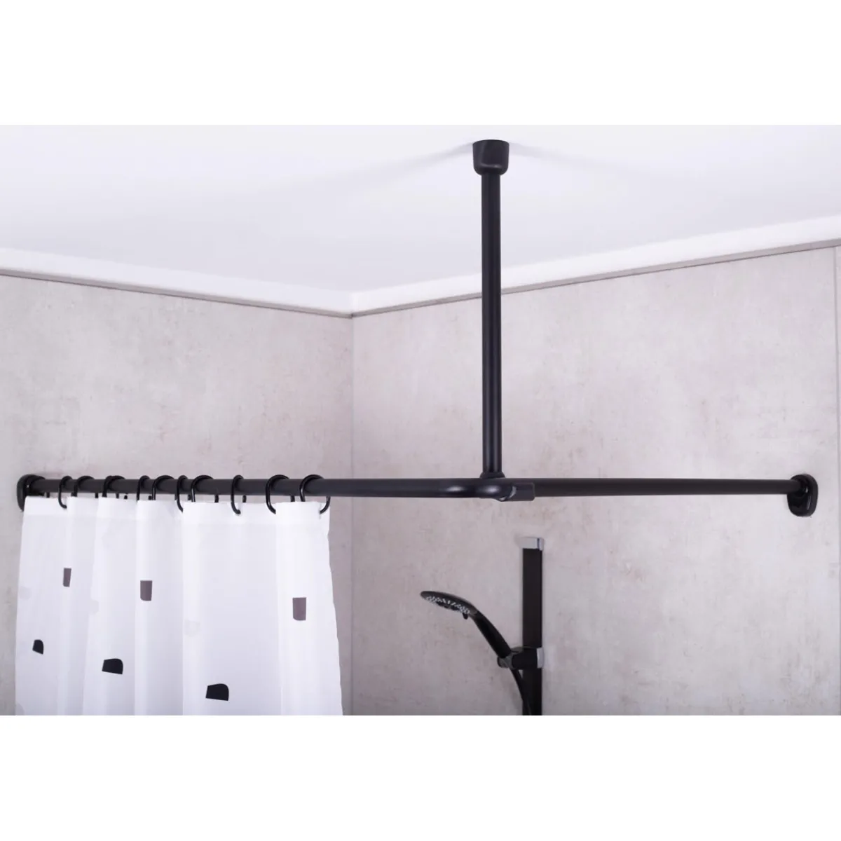 Hot Ridder Deckenstütze Wien Durchmesser 25 mm ca 55 cm schwarz