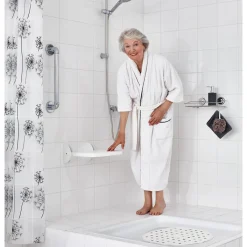 New Ridder Duschklappsitz Max weiß