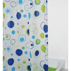 Discount Ridder Duschvorhang Kreise Folie 180 x 200 cm
