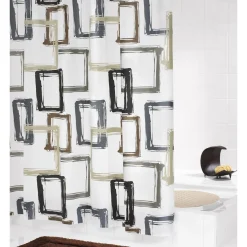 Discount Ridder Duschvorhang Pattern Folie 180 x 200 cm