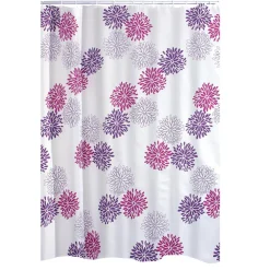 Clearance Ridder Duschvorhang Textil Sandra ca 180 x 200 cm lila